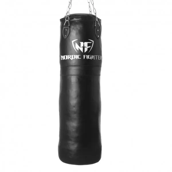 Nordic Fighter Boxsäck Äkta Läder 145cm 60kg