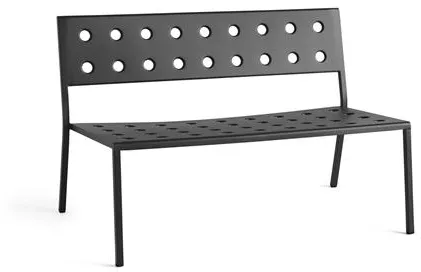 HAY Balcony Lounge Bänk Antracit